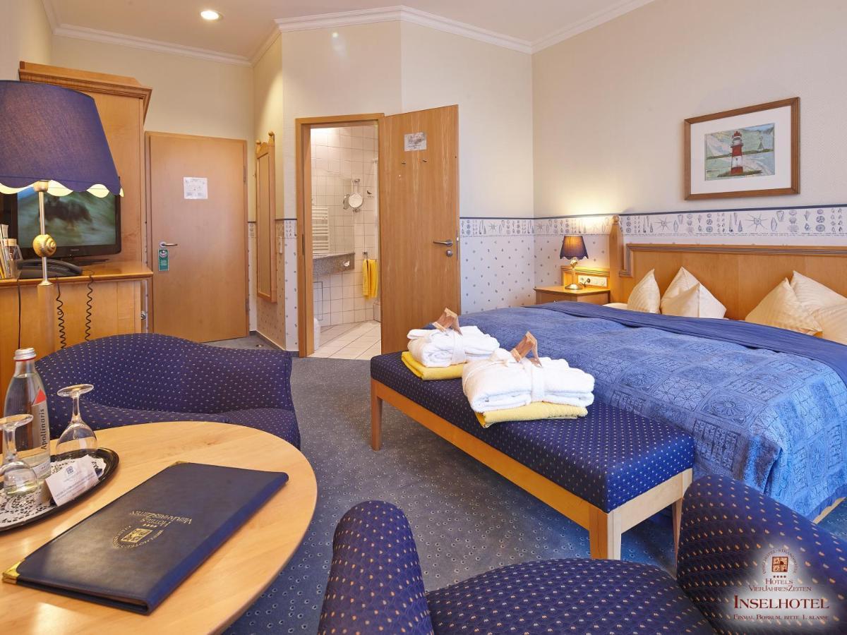Inselhotel Vierjahreszeiten Borkum Dış mekan fotoğraf